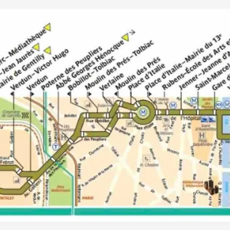 Beau T3 A A 3 Min Rer B « laplace » דירה *
